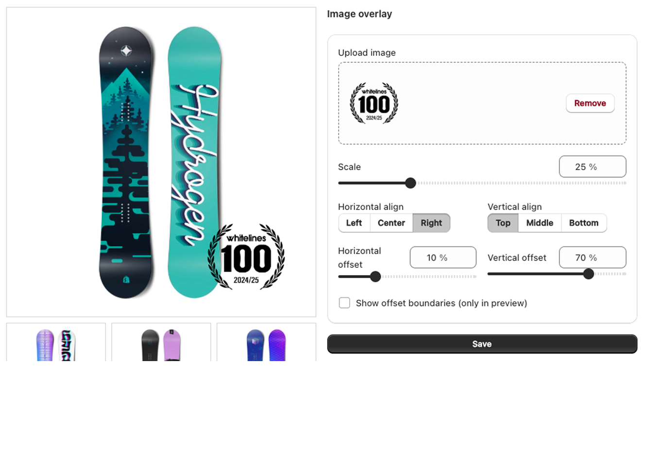 Easy to use interface demonstration